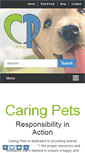 Mobile Screenshot of caringpets.org